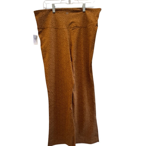 GAP Pants - GAP Brown Patterned Women's Pants Sky High Rise NEW Size XL